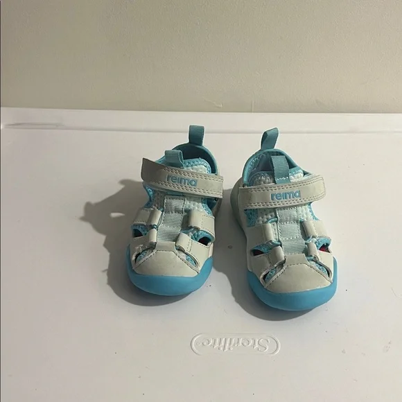 Kids Blue REIMA Sandals - Picture 2 of 8